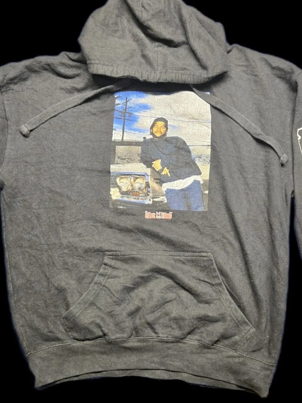 VTG Large Boyz N The Hood Hoodie Ice Cube Doughboy